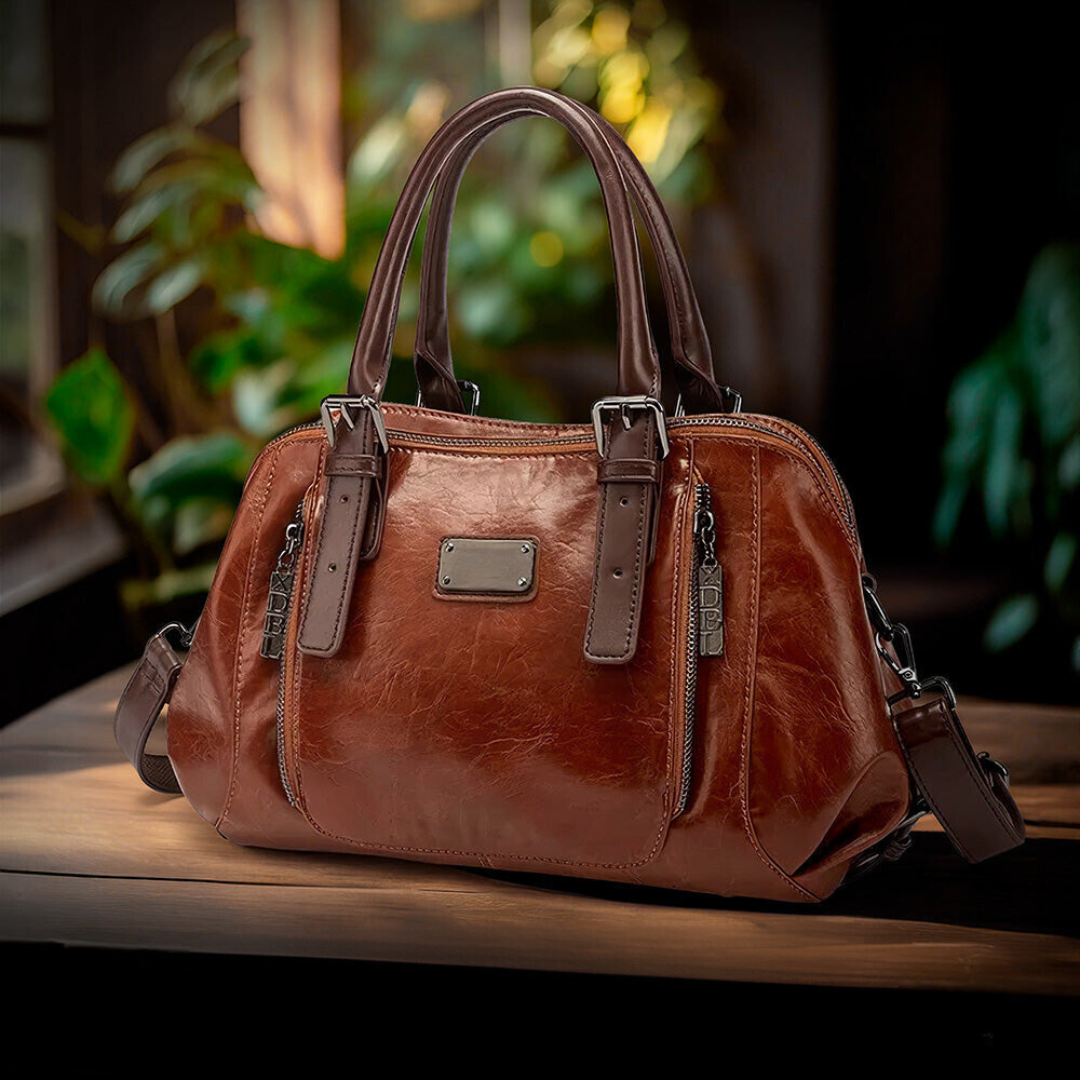 BD™ | The Silke | Structured Statement Handbag with Elegant Detailing